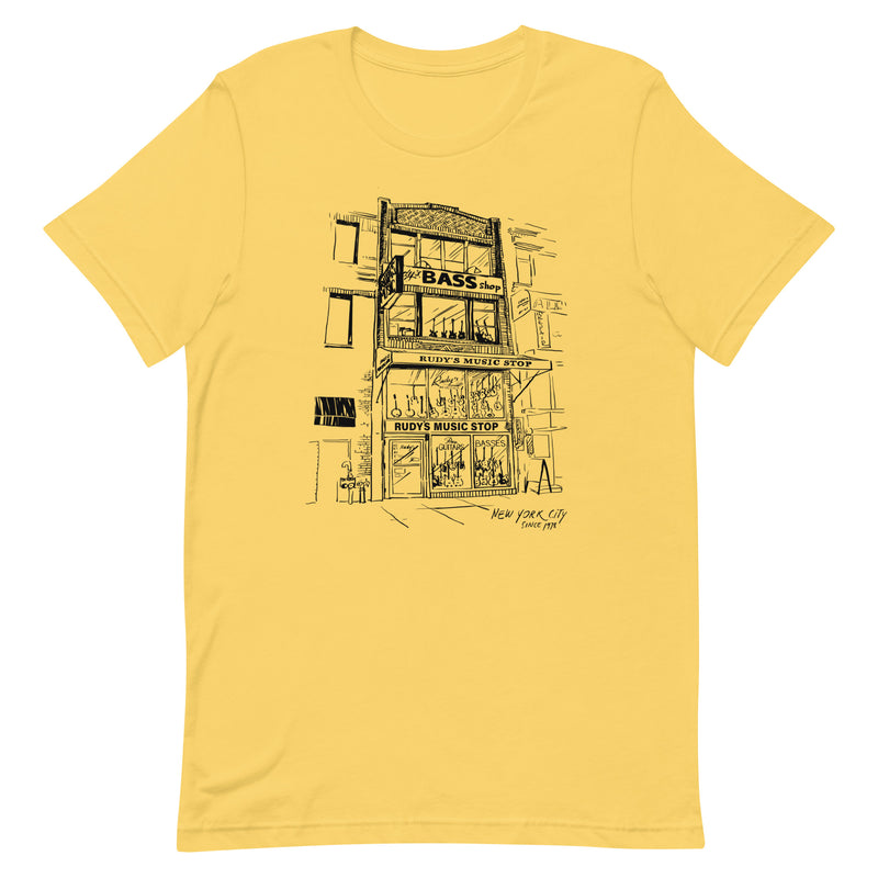 Rudy's Music 48th St. T-Shirt, Black Ink