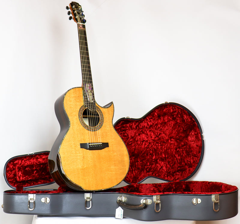 Grit Laskin 1996 Custom Acoustic with Pearl Inlays