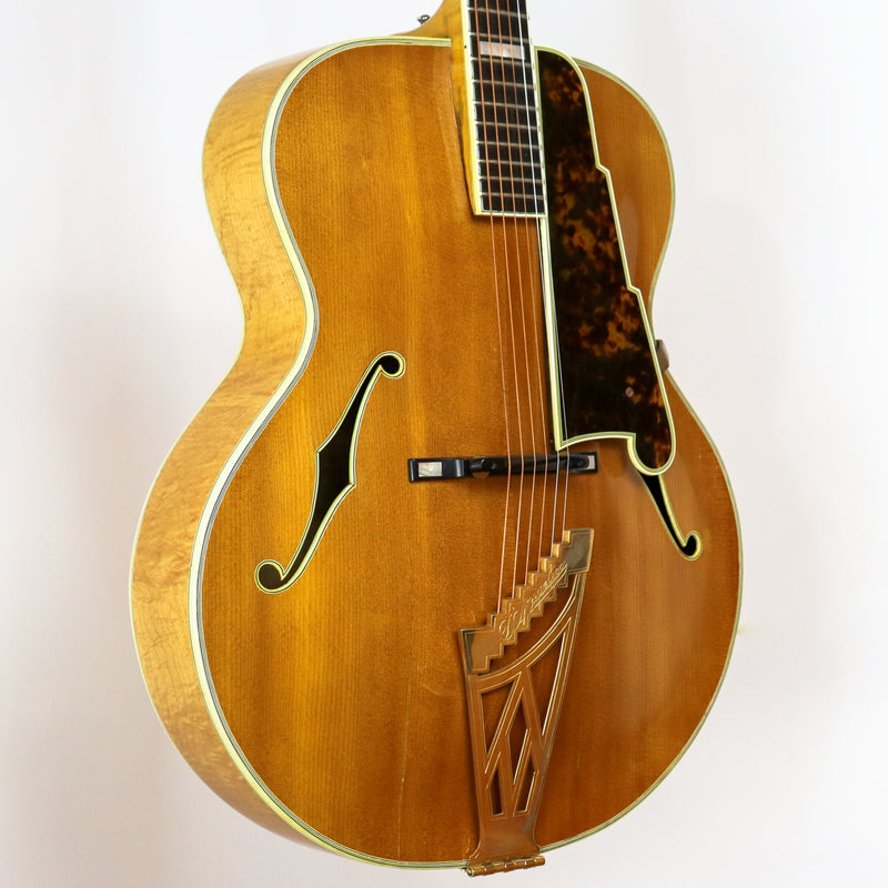 D'Angelico 1957 New Yorker Blonde 18" SN# 2039 with Hardshell Case