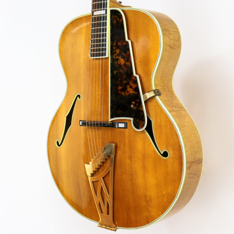 D'Angelico 1957 New Yorker Blonde 18" SN# 2039 with Hardshell Case
