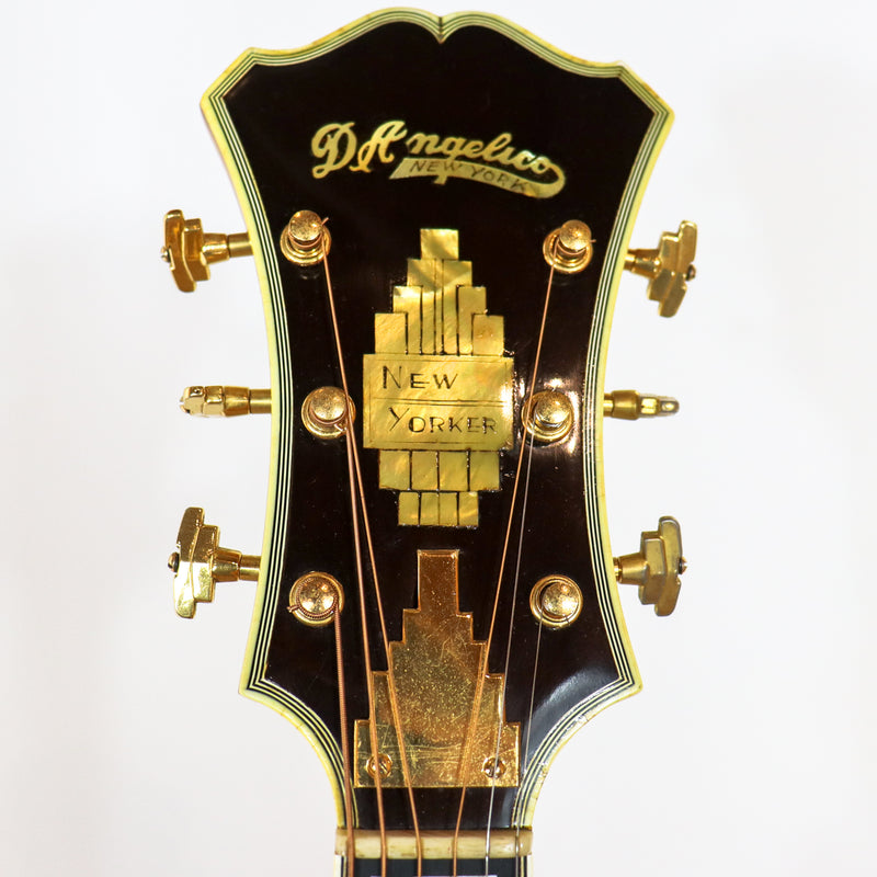 D'Angelico 1957 New Yorker Blonde 18" SN# 2039 with Hardshell Case