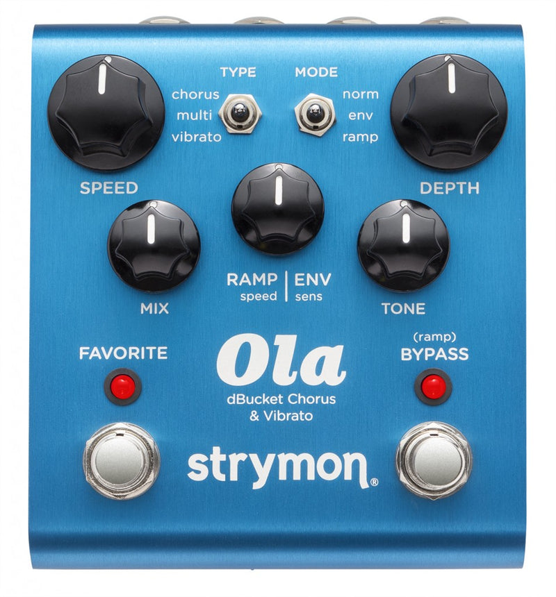 Strymon Ola dBucket Chorus & Vibrato Chorus/Vibrato effects pedal