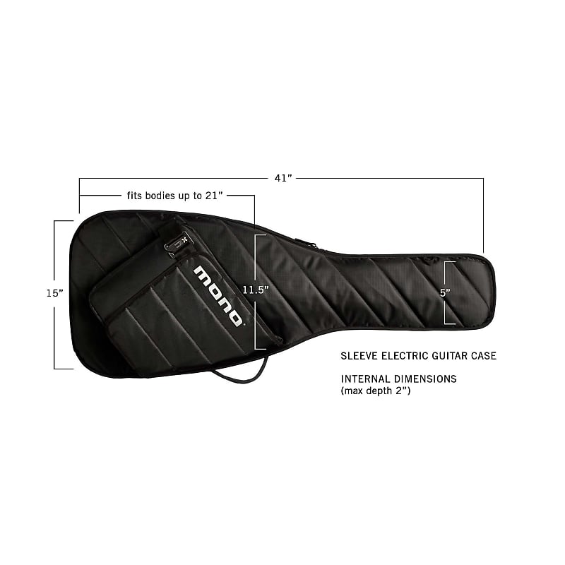 Mono M80 Electric Sleeve (Jet Black)