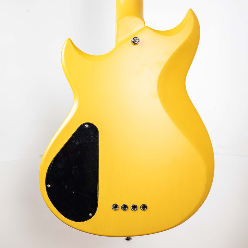 Reverend Wattplower Bass Satin Yellow with Case